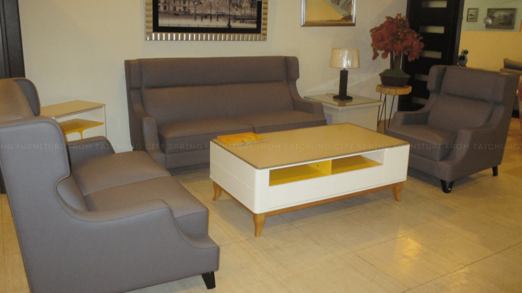 Purple leather sofa_delivery photo_1